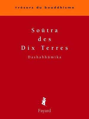 cover image of Soûtra des Dix Terres